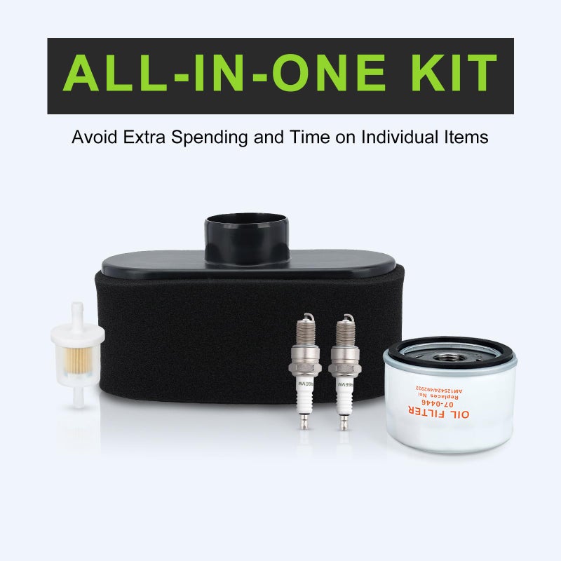 Harbot FR691V FR730V Tune Up Kit Oil Change Kit for Kawasaki FR651V FR730V FS481V FS541V FS600V FS651V FS691V FS730V Engine Replace 11013-7049 11013-0752 11013-7047 Air Filter 49065-7007 Oil Filter - Image 3